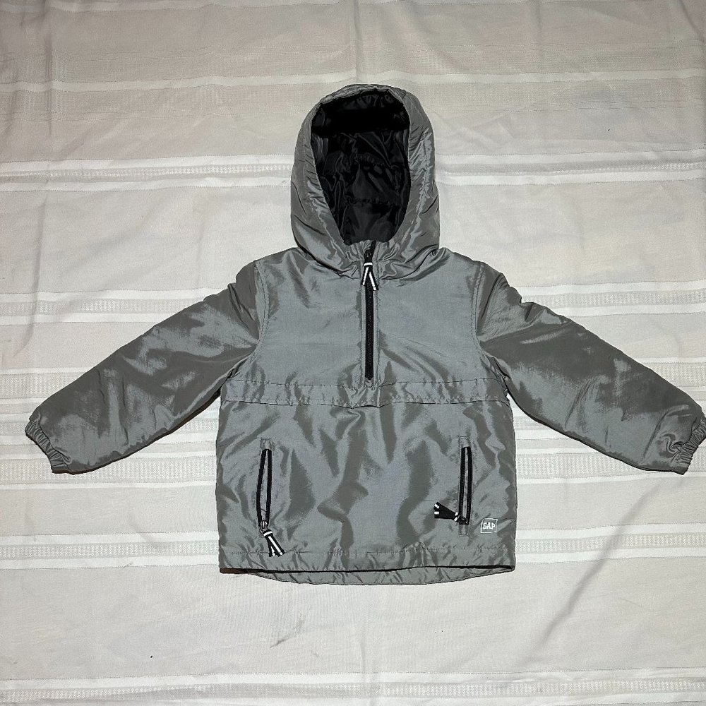 GAP Kids Filled Anorak Silver